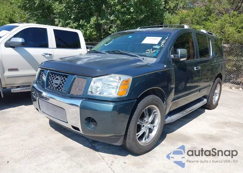 2004 Nissan Pathfinder Armada Se from USA, damaged, VIN 5N1AA08A64N728621